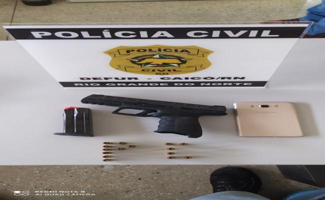Polícia Militar do Distrito Federal - Tor Apreende pistola 380 na
