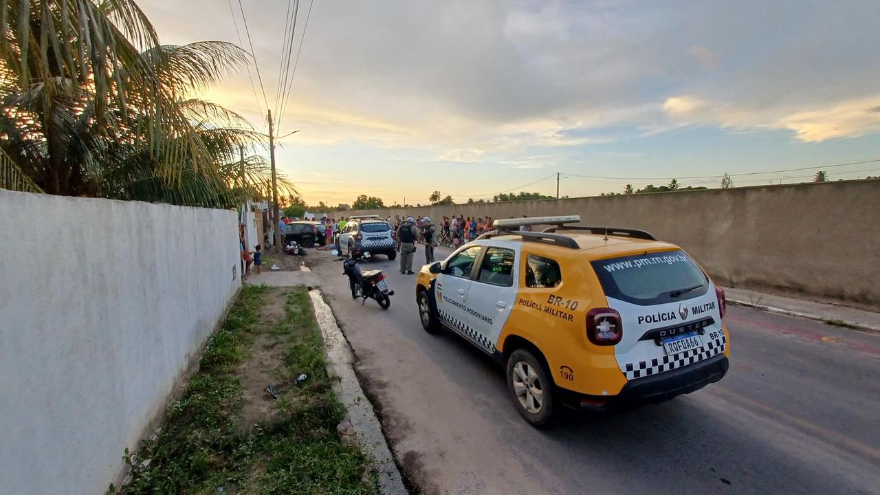 Homem ‘triplamente” embriagado, atropela motociclista em Monte Alegre e acaba preso