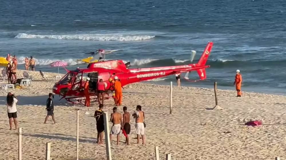 Portalbo/Rio – Turistas argentinos são baleados em assalto na Praia da Barra da Tijuca