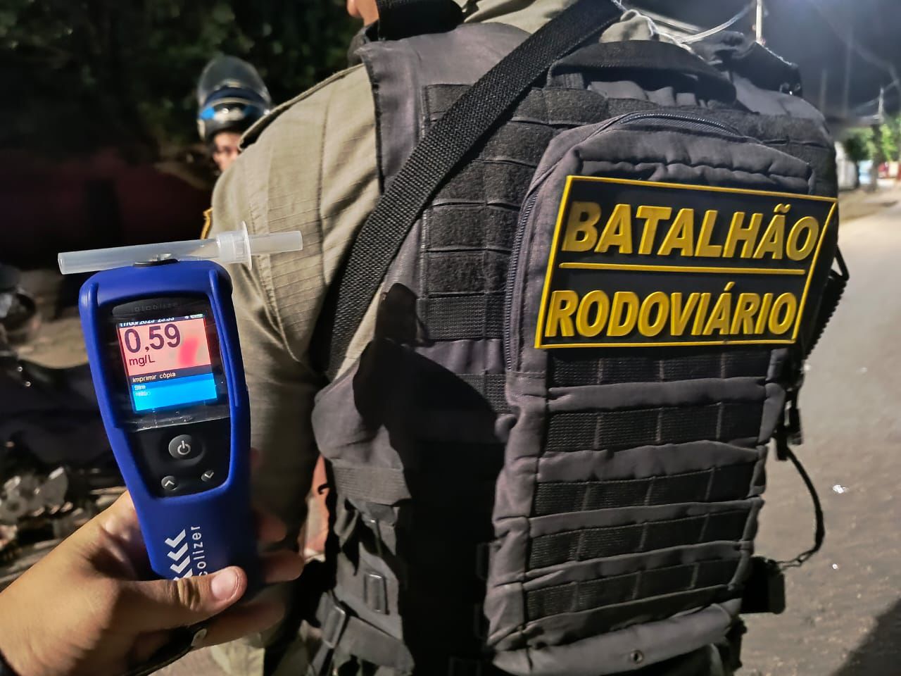 Alcool Zero CPRE Batalhão rodoviário
