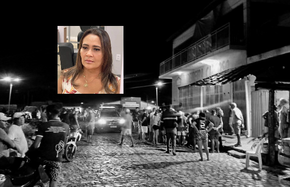 Crime por acerto de contas? Mulher é executada a tiros em bar no centro de Felipe Guerra