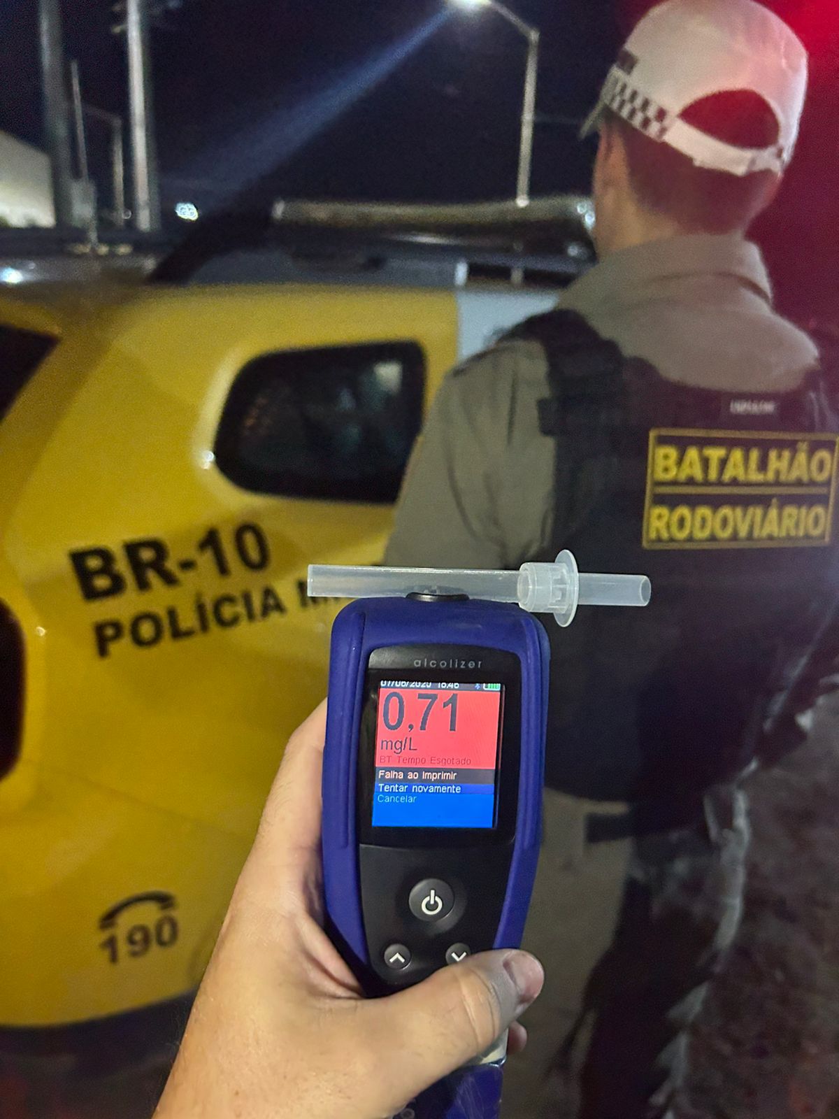 Em 15 dias, homem é preso duas vezes na Operação Álcool Zero