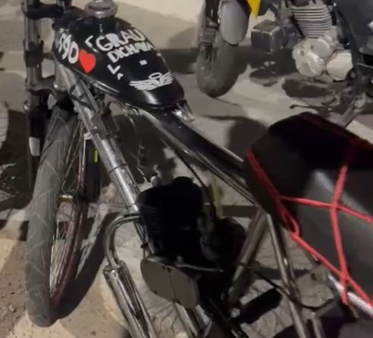 Bicicletas com motores agregados e barulhentas são apreendidas durante operação na zona Norte