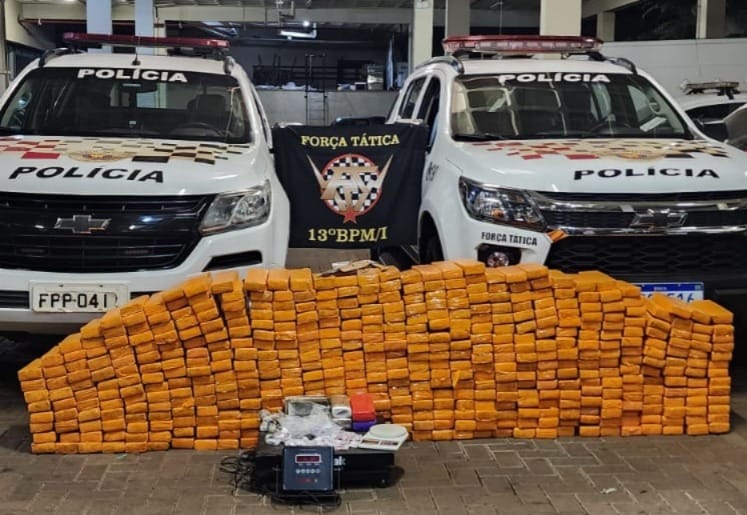PortalBO/SP – Homem suspeito de fazer ‘delivery de droga’ é preso com mais de 400 kg de maconha em Araraquara
