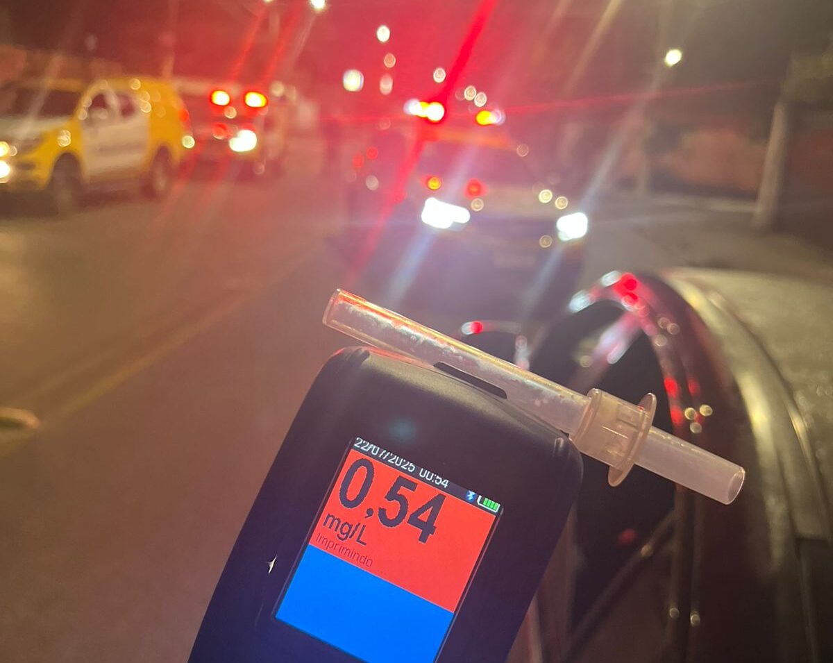 Parnamirim: Operação Zero Álcool prende motorista embriagado e autua sete condutores por dirigir alcoolizados