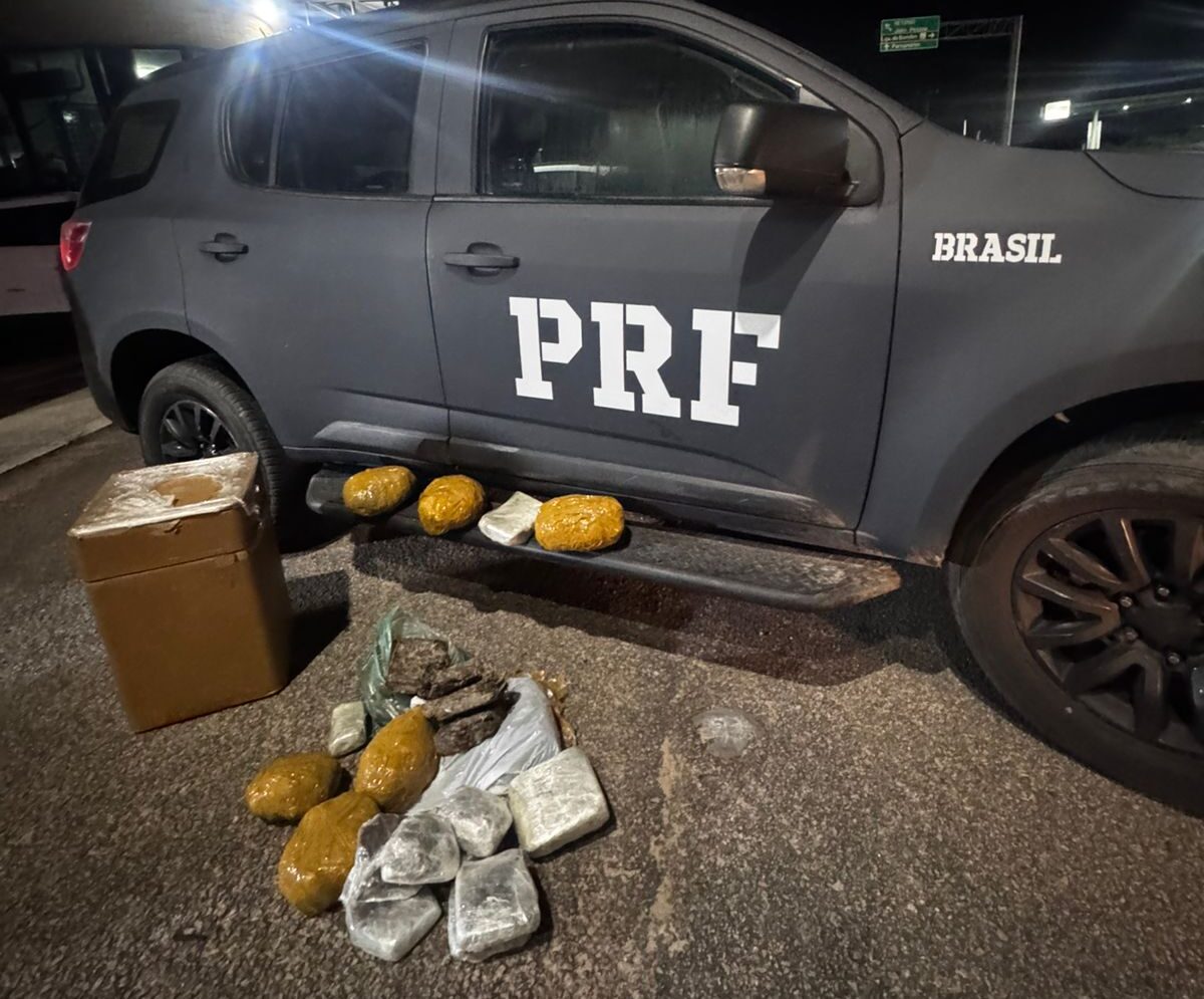 PRF prende homem com 15 quilos de maconha em São José de Mipibu