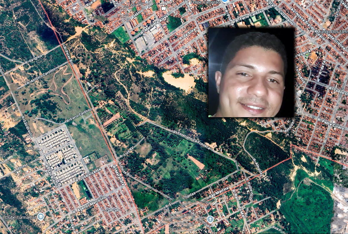 Facção criminosa usa mata como “corredor da morte” em Felipe Camarão