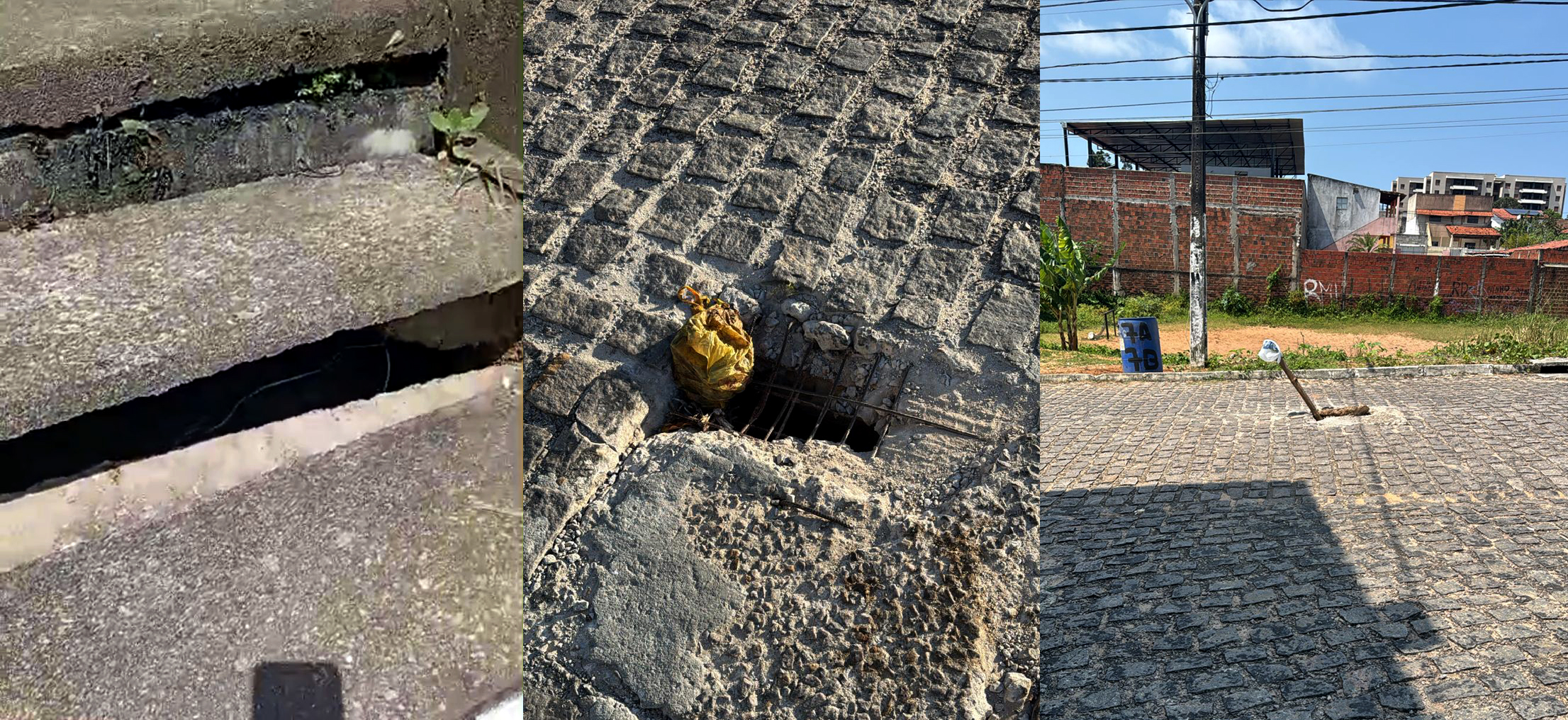 Parnamirim: Descaso da Prefeitura no Portal do Jiqui pode resultar em tragédia anunciada