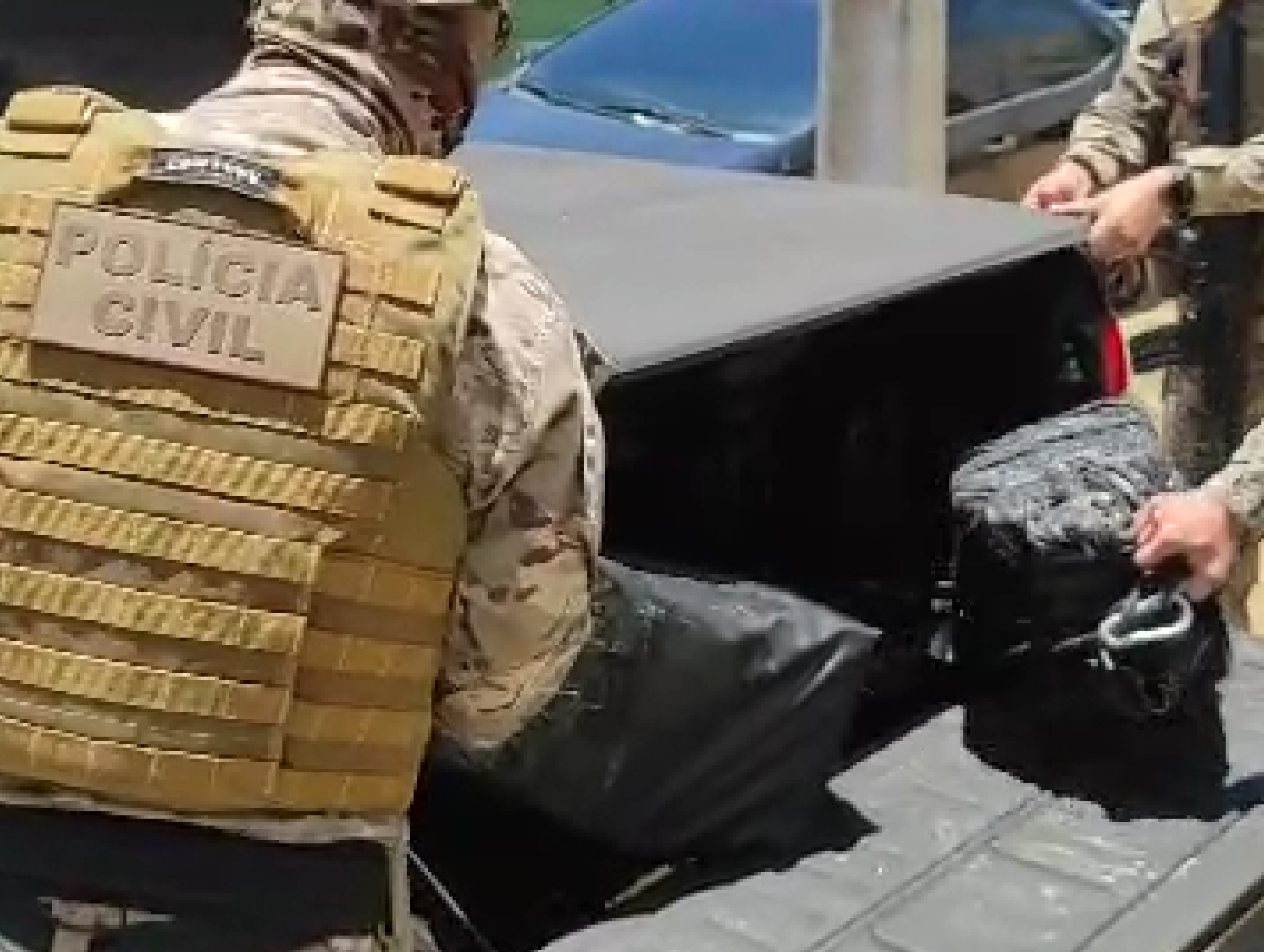 Receita Federal e Polícia Civil apreendem 1,2 tonelada de cocaína no RN