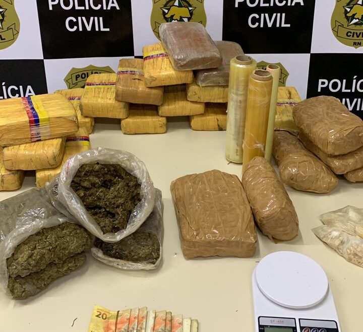Polícia Civil deflagra “Operação Torniquete” e apreende 20kg de drogas em Natal