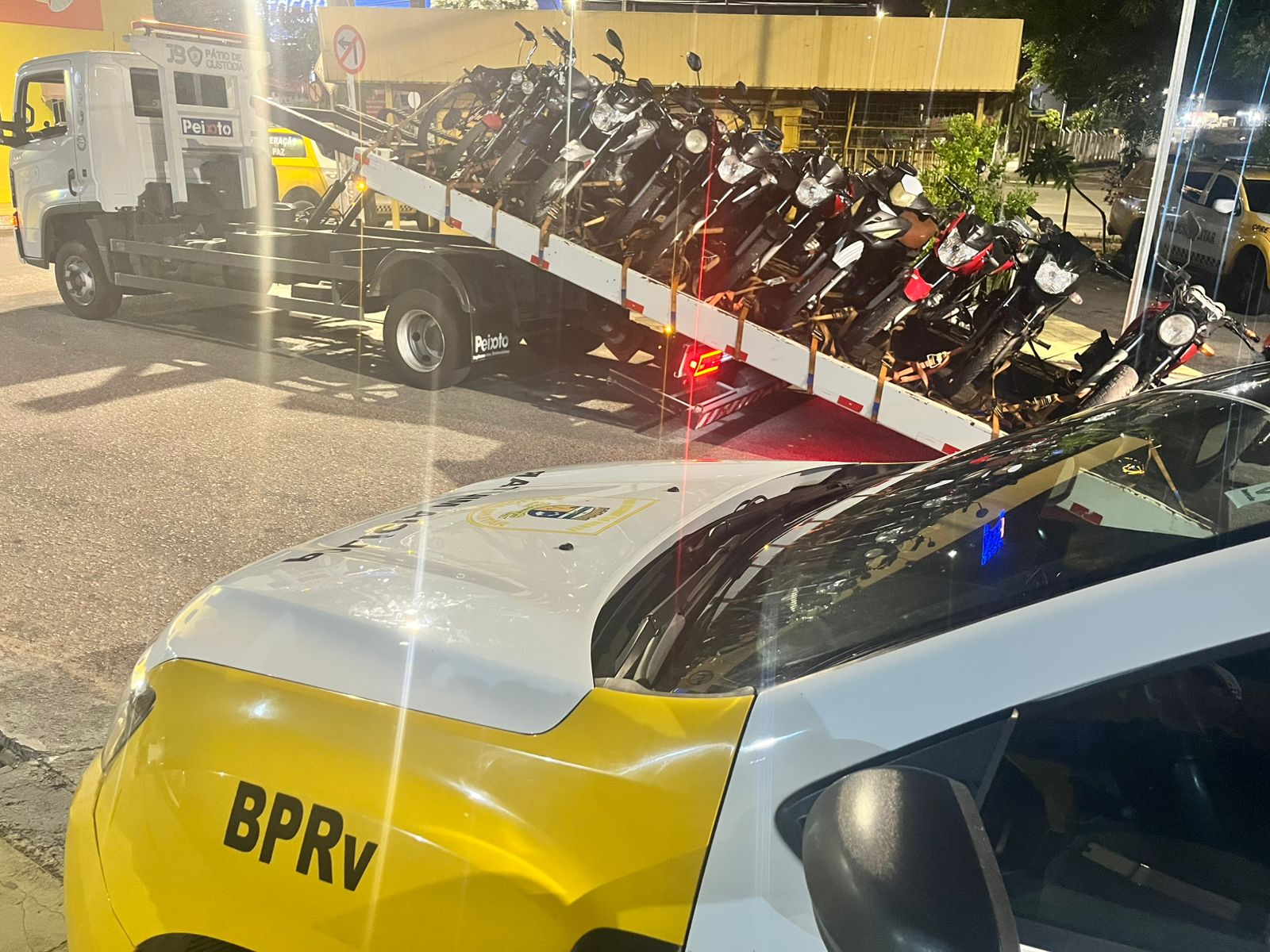 Chega de zuada: 11 veículos são removidos durante Operação do CPRE em Natal