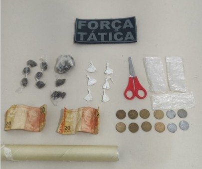 17º BPM prende mulher por tráfico de drogas em Ceará-Mirim