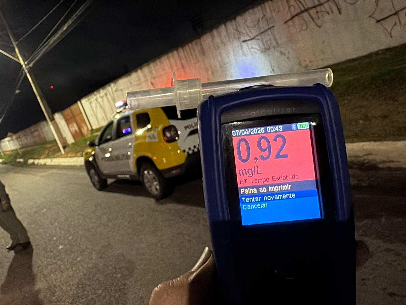 Lei Seca e operação contra poluição sonora resultam em prisões e apreensões em Parnamirim