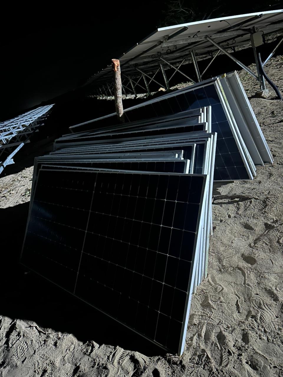 PM frustra roubo em parque fotovoltaico e prende suspeitos em Macaíba