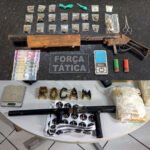 Armas caseiras apreendidas no RN levantam suspeita sobre possível fábrica clandestina ligada ao crime organizado