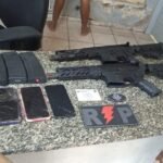Polícia Militar apreende dois fuzis e prende casal em Mossoró
