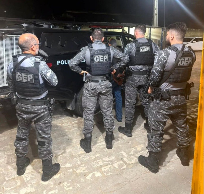 Polícia Penal captura foragido da Justiça que descumpria regime aberto em Pau dos Ferros