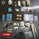 Força Tática apreende pistola, drogas e munições durante patrulhamento nas Quintas, em Natal