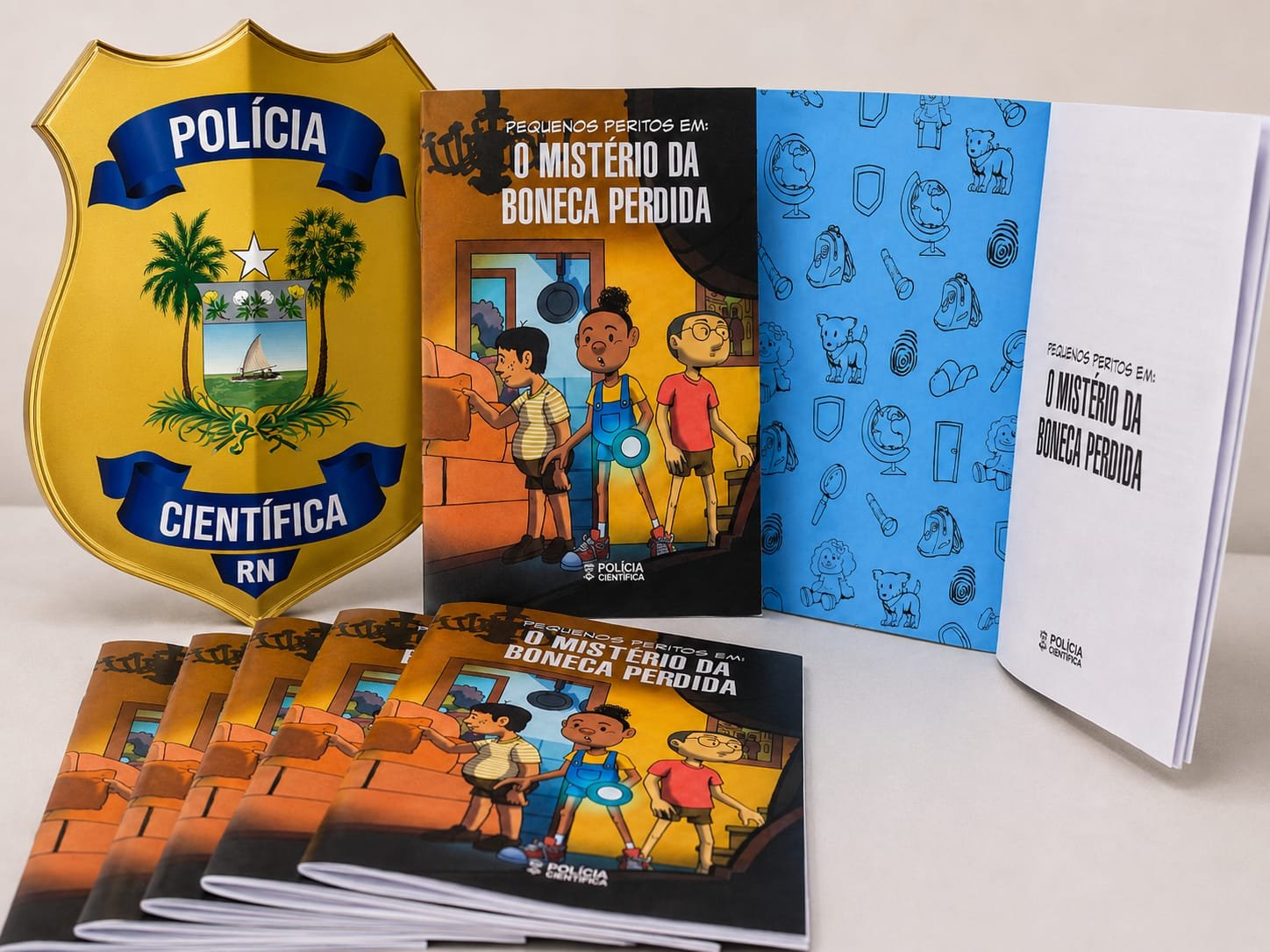 Polícia Científica do RN lança revista infantil inédita sobre ciência forense