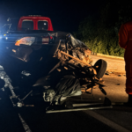 Motorista embriagado colide na traseira de caçamba na BR-304 entre Assú e Mossoró