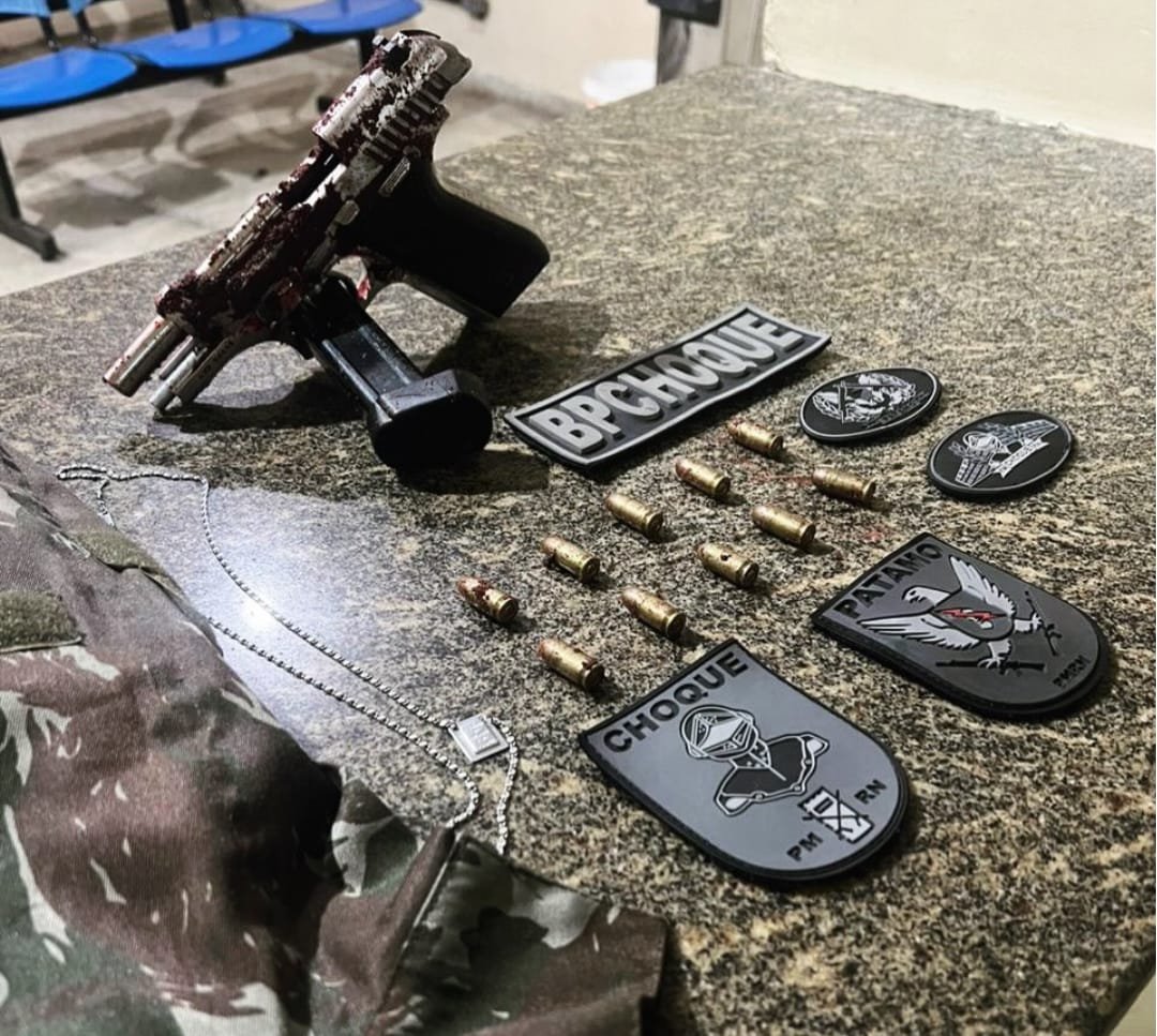 BPCHOQUE captura foragido da justiça após confronto em São Gonçalo do Amarante/RN