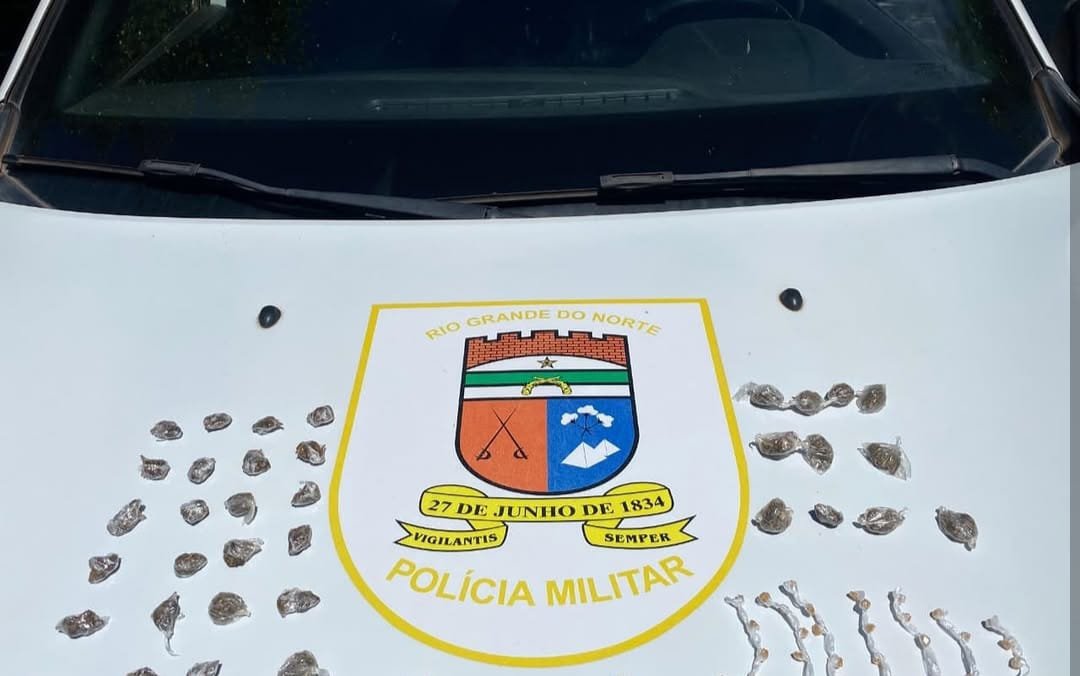 17º Batalhão apreende drogas na cidade de Maxaranguape/RN