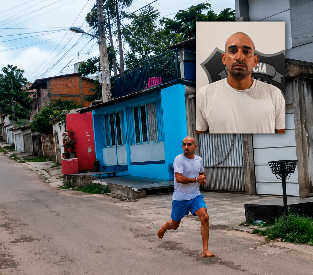 Algemado, preso escapa durante desembarque em frente à Delegacia da Zona Norte e desaparece em área de mangue