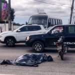 Passageira de moto por aplicativo morre após grave acidente na BR-101 em Parnamirim