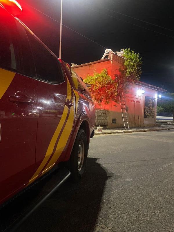 Bombeiros removem enxame de abelhas instalado em caixa d’água na zona rural de José da Penha