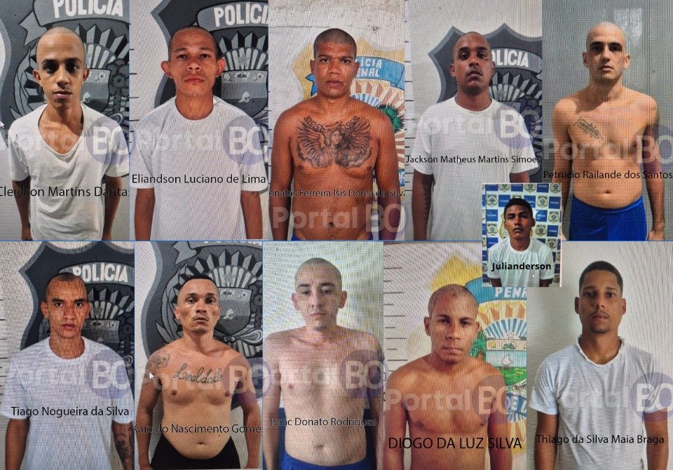 Fuga em massa e motim no Pavilhão 5 de Alcaçuz: 13 detentos fogem, dois são recapturados e forças de segurança realizam cerco em Nísia Floresta