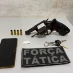 Confronto com a Força Tática termina com um suspeito morto e apreensão de revólver em Maxaranguape