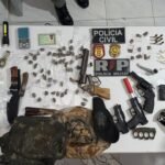 Cerco policial acaba com suspeito rendido após tentar atirar em equipes em Nísia Floresta