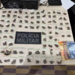 Operação Protetor das Divisas intercepta dupla e apreende dezenas de porções de maconha na Praia de Pipa