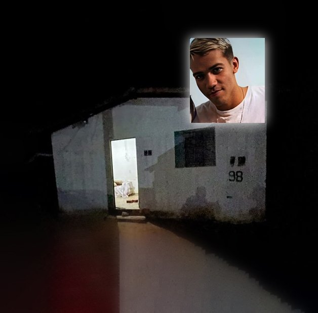 Criminosos arrombam casa e executam jovem de 19 anos a tiros em Serra do Mel