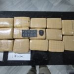 Força Tática do 9º BPM persegue Fiat Uno e prende homem com 15 tabletes de skunk em Natal