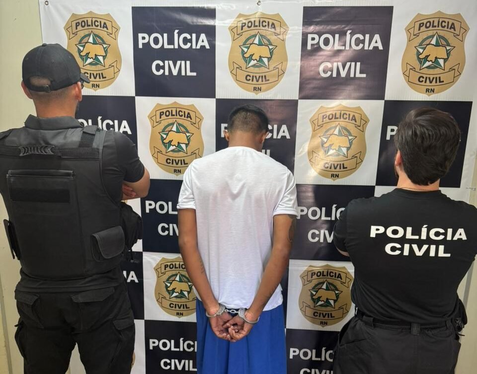 Acusado de cometer quatro homicídios e uma tentativa é preso pela Polícia Civil na Grande Natal