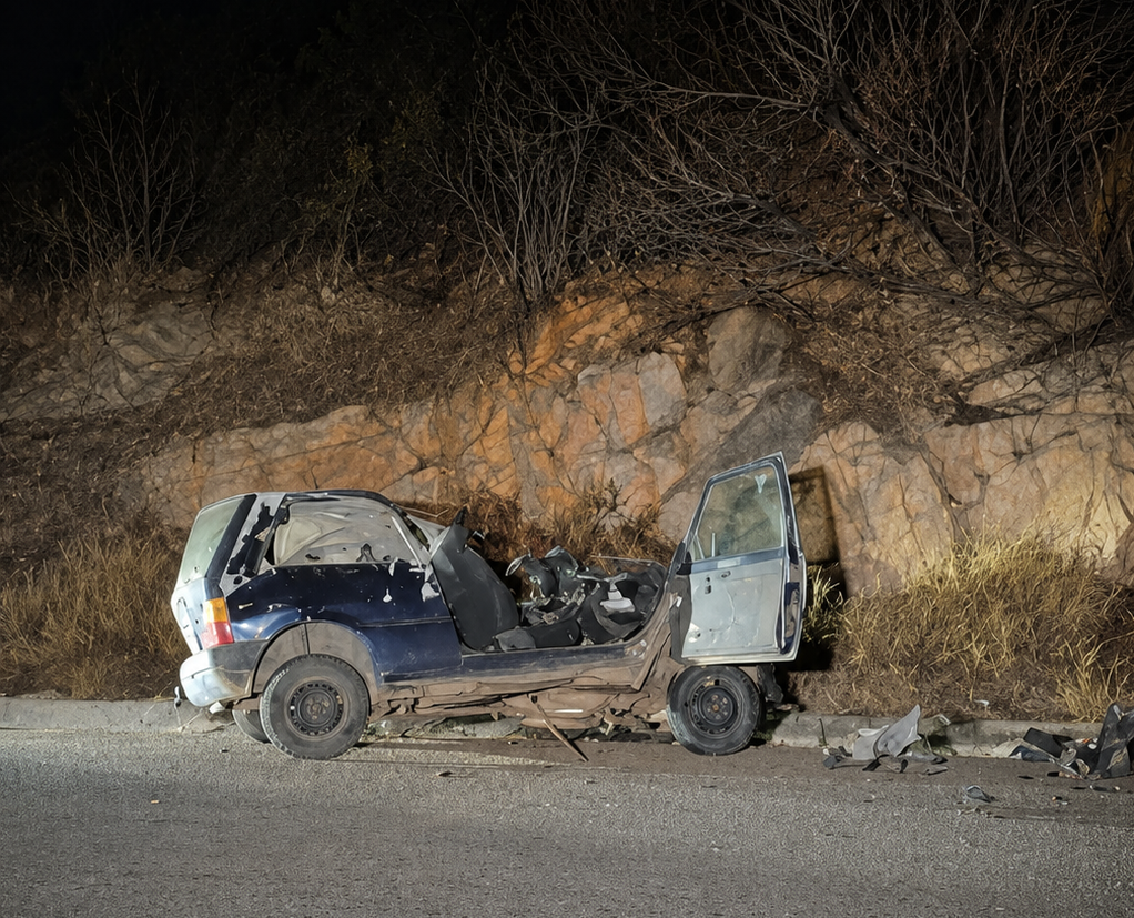 Idoso morre após colisão frontal entre carro e caminhão na BR-304 em Itajá