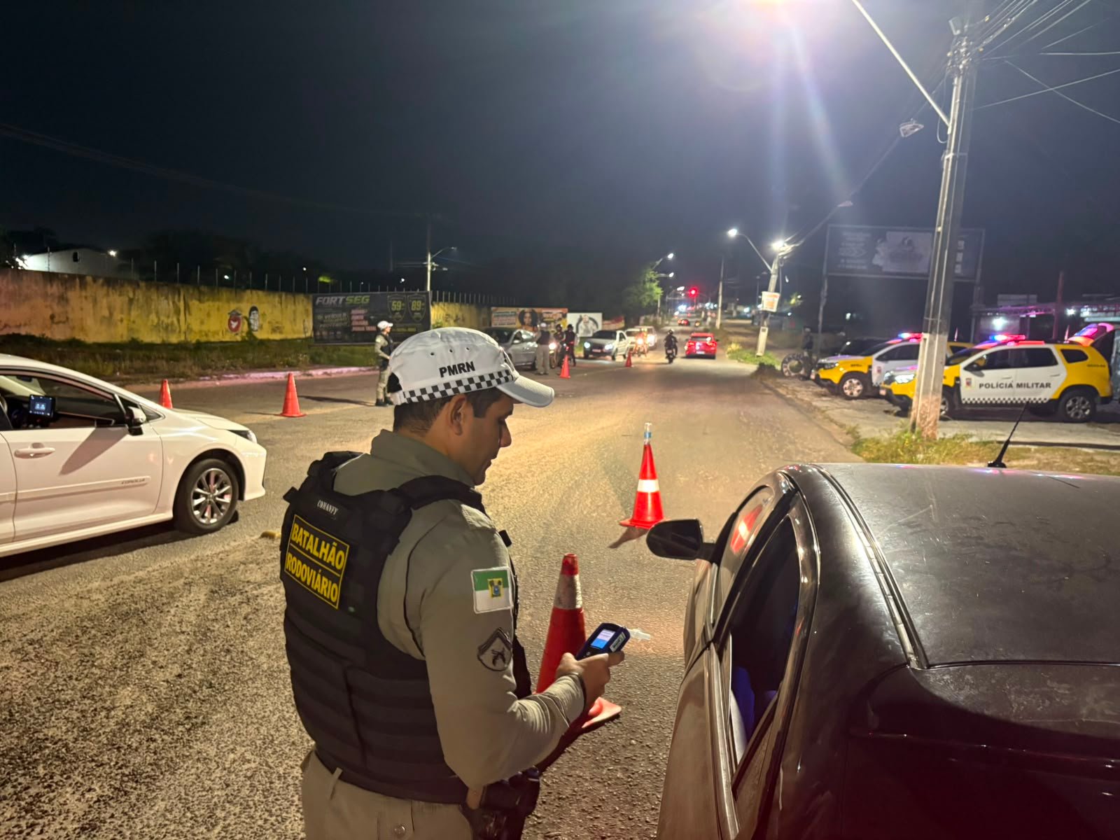 Operação Zero Álcool registra prisões de motoristas embriagados na Grande Natal