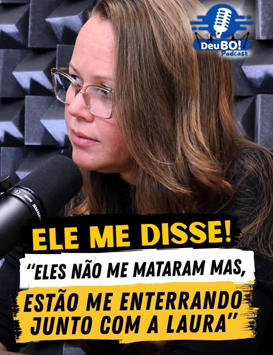 “Eles estão me enterrando junto com a Laura”, revela advogada sobre desabafo de Wendel Lagartixa na estreia do podcast ‘Deu BO!’