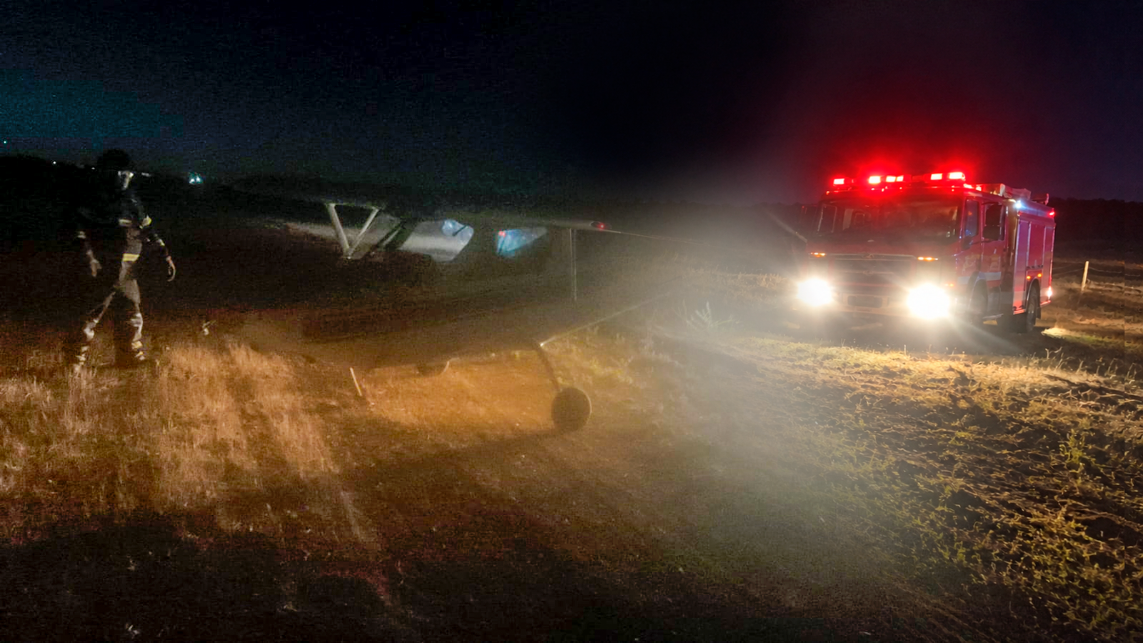 Aeronave de pequeno porte sai da pista durante pouso no Aeroporto de Caicó