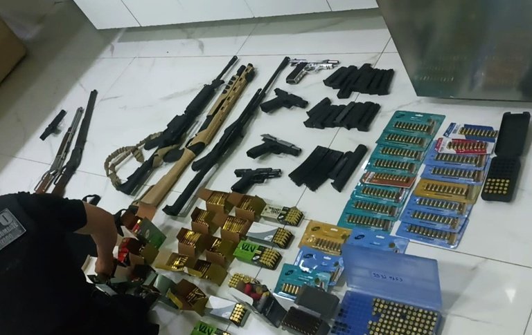 Operação Ponto de Ruptura: FICCO mira comércio ilegal de armas e munições com mandados no RN e na Paraíba