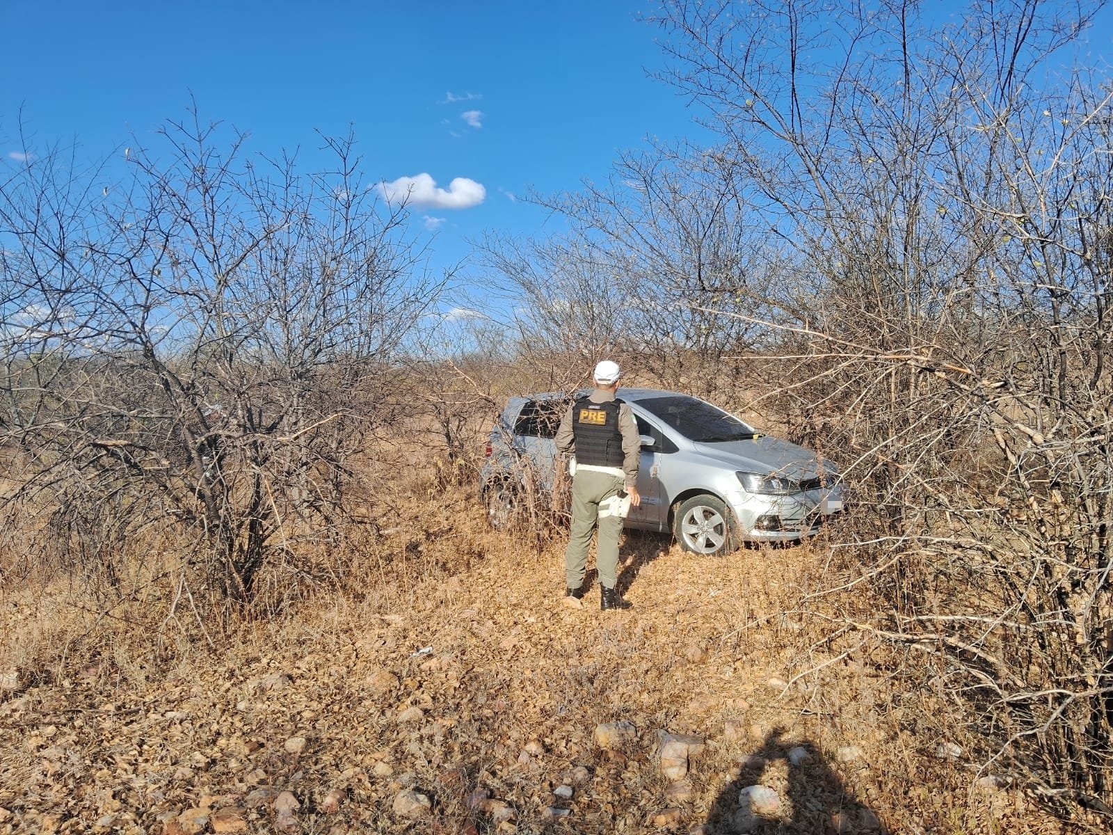CPRE recupera automóvel com queixa de roubo nas proximidades do bairro Walfredo Gurgel em Caicó