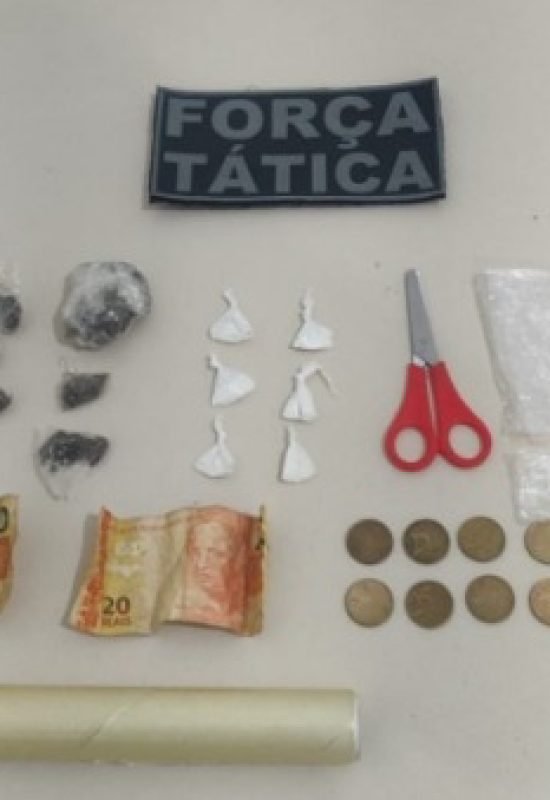 17º BPM prende mulher por tráfico de drogas em Ceará-Mirim