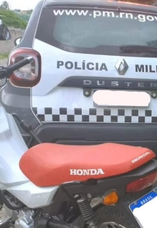 3º BPM age rápido e recupera motocicleta roubada em Parnamirim/RN