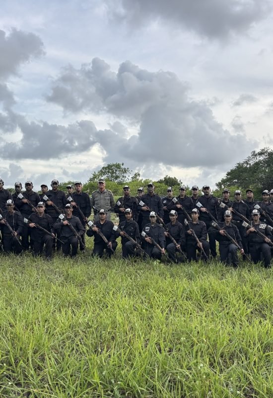 Comandante-Geral da PMRN visita acampamento dos alunos do Estágio de Adaptação de Oficiais da Saúde