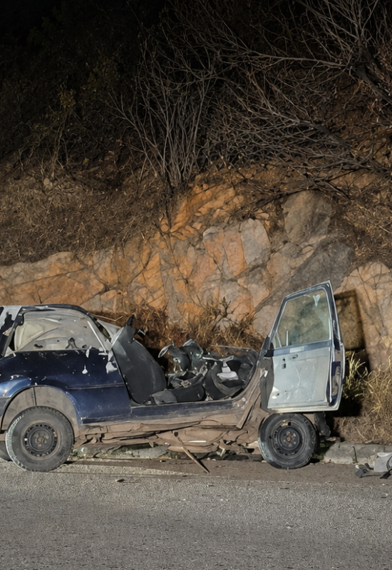 Idoso morre após colisão frontal entre carro e caminhão na BR-304 em Itajá