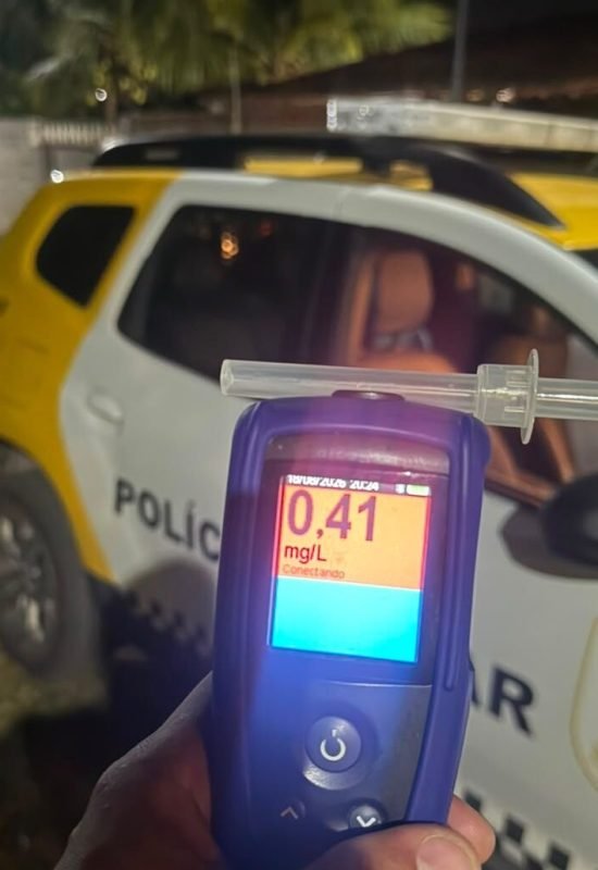 Homem sem CNH, embriagado e sem capacete é preso pelo Batalhão Rodoviário em Nísia Floresta