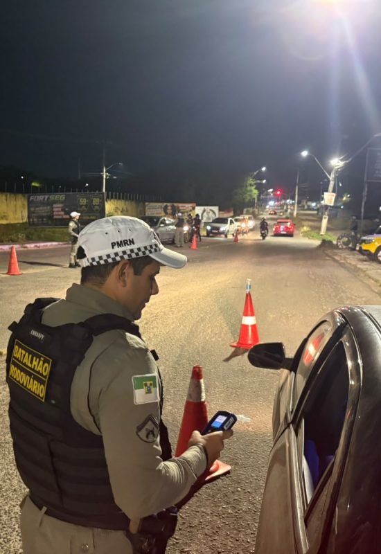 Operação Zero Álcool registra prisões de motoristas embriagados na Grande Natal