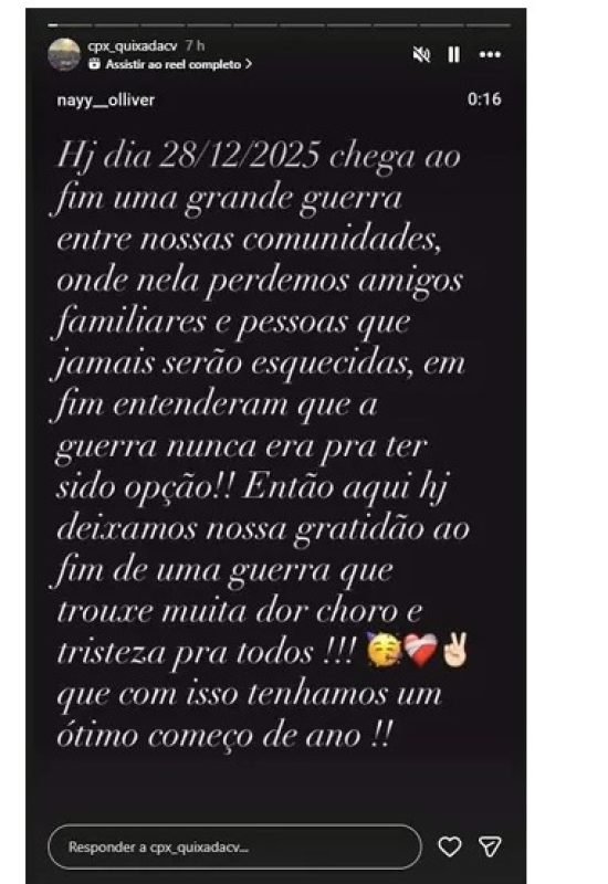 PortalBO/CE: Jovem de 18 anos é condenada a mais de seis anos de prisão por divulgar ações de facção criminosa no Instagram no Ceará