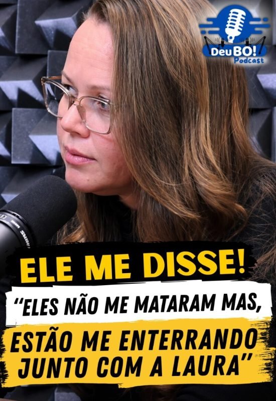 “Eles estão me enterrando junto com a Laura”, revela advogada sobre desabafo de Wendel Lagartixa na estreia do podcast ‘Deu BO!’